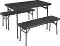 Piknikbord-sett 3-delt med benker 102 x 61 cm - Outwell forfra