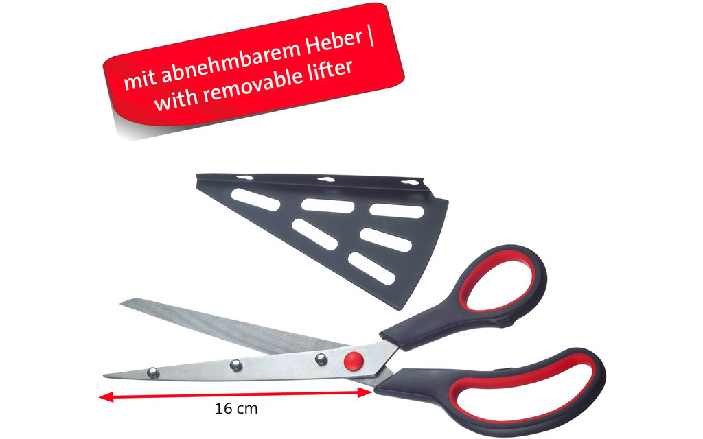 Pizzasaks Antonio med serveringsspade 27,5 cm demontert for rengjøring