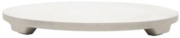 Pizzastein Premier i cordierit-keramikk Ø 26 cm 1,65 kg forfra