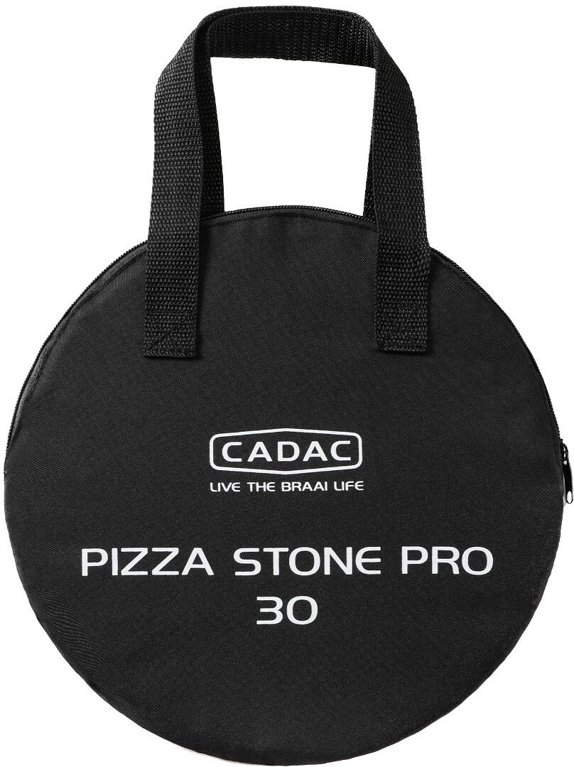 Detalj av Pizzastein Pro 40 Ø33 cm med bæreveske
