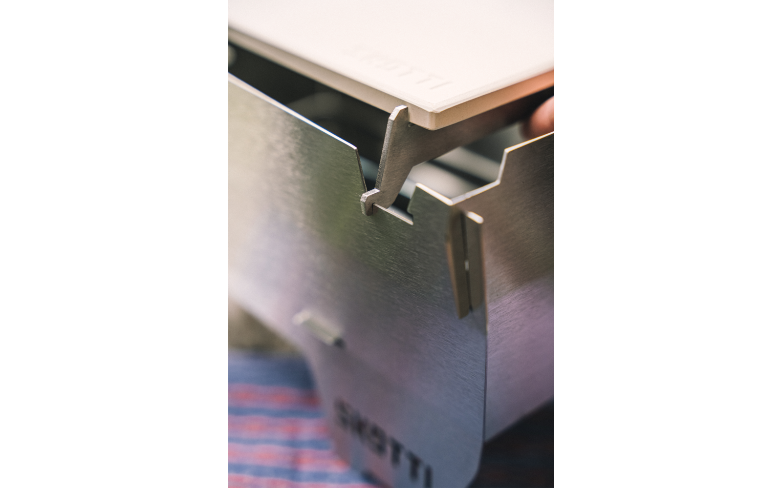 Pizzastein i cordierit for Skotti Grill med Skotti grill deler
