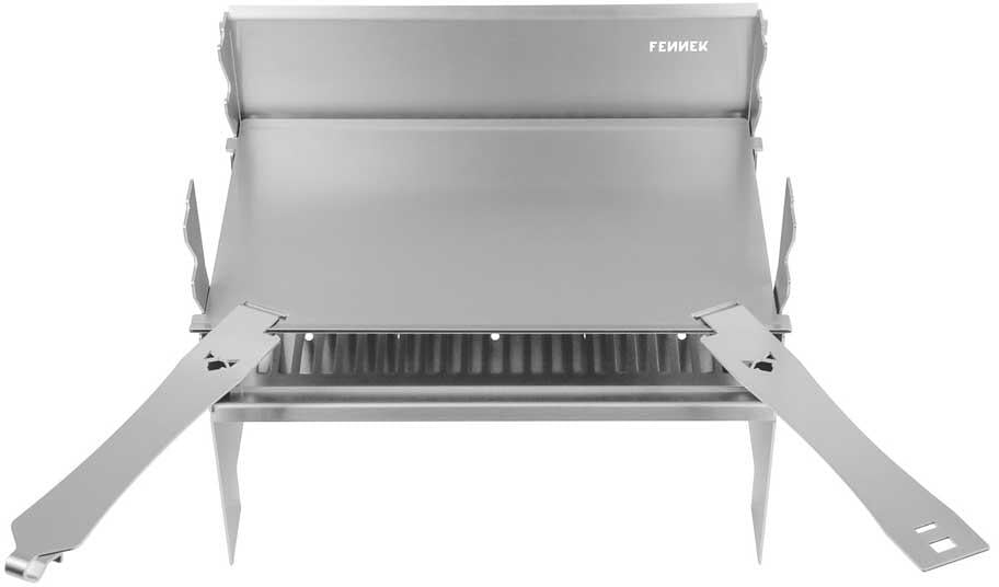 Detalj av Plancha grillplate for FENNEK 2.0 rustfritt stål