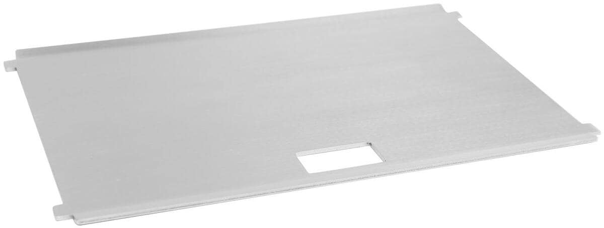 Plancha grillplate i rustfritt stål 269x161 mm - FENNEK forfra