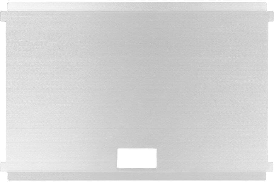 Plancha grillplate i rustfritt stål 269x161 mm - FENNEK bakside