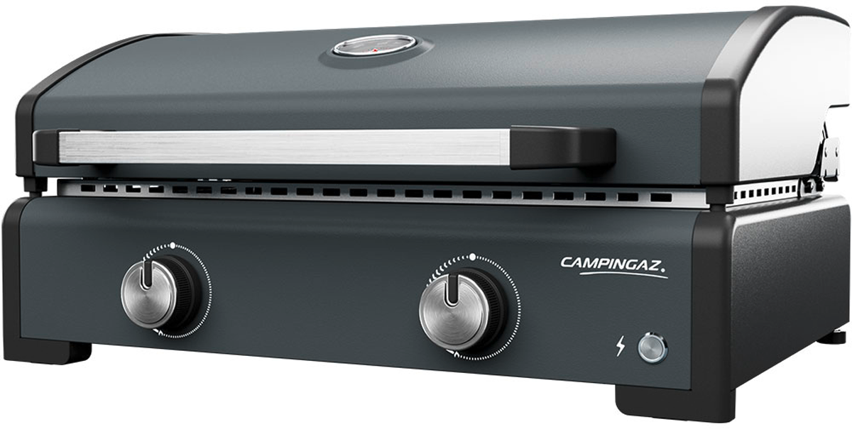 Plancha Sigma 2 Cook gassgrill 6 kW med lokk forfra