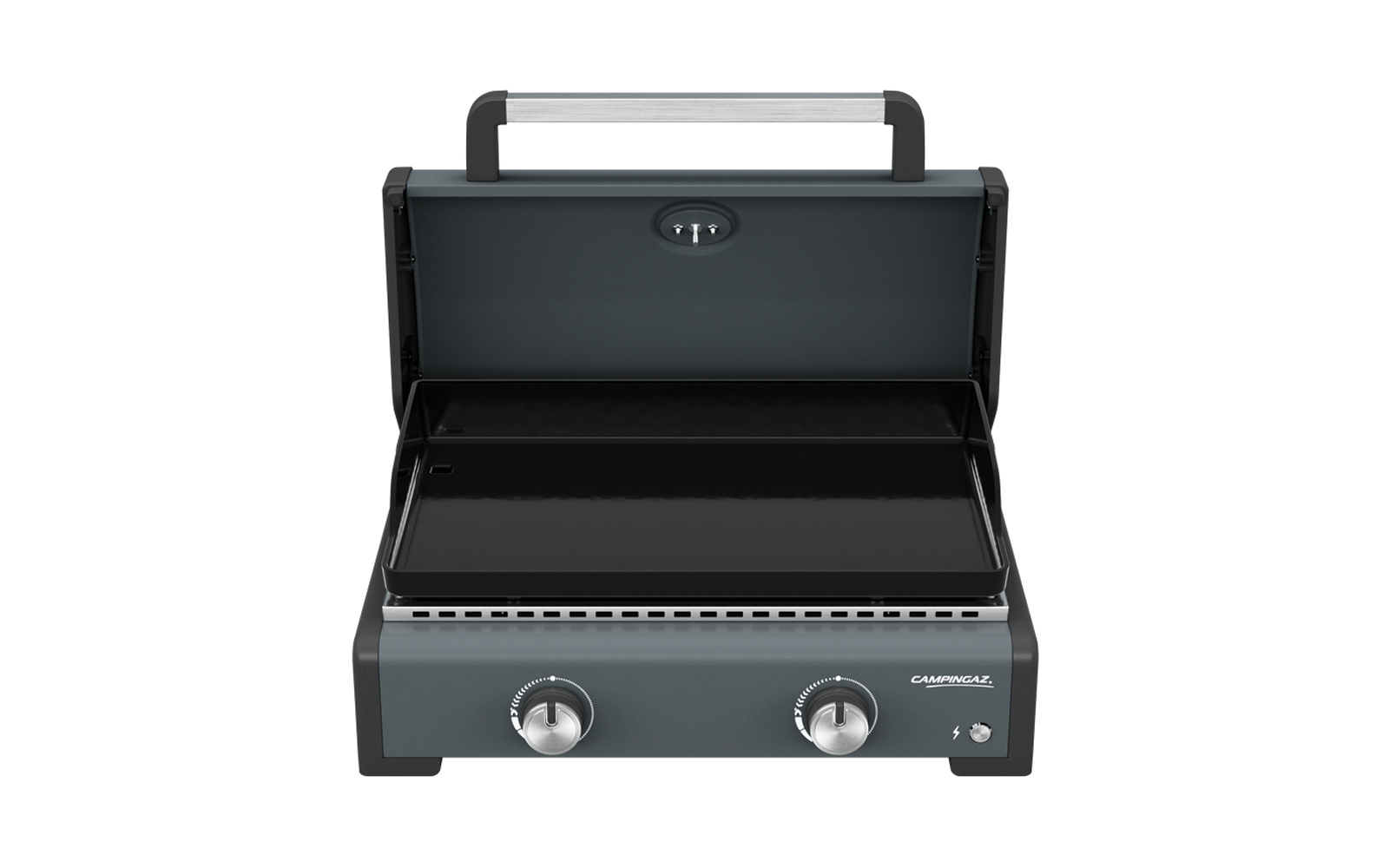 Plancha Sigma 2 Cook gassgrill 6 kW med lokk med gasslange og trykkregulator