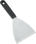 Plancha-spatel i rustfritt stål 24,5 cm for grillplate - Metaltex fra siden