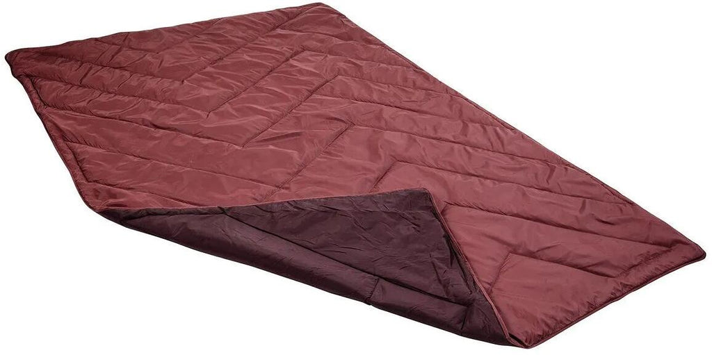Plangge 400 II turpledd 145x220 cm resirkulert polyester rød forfra