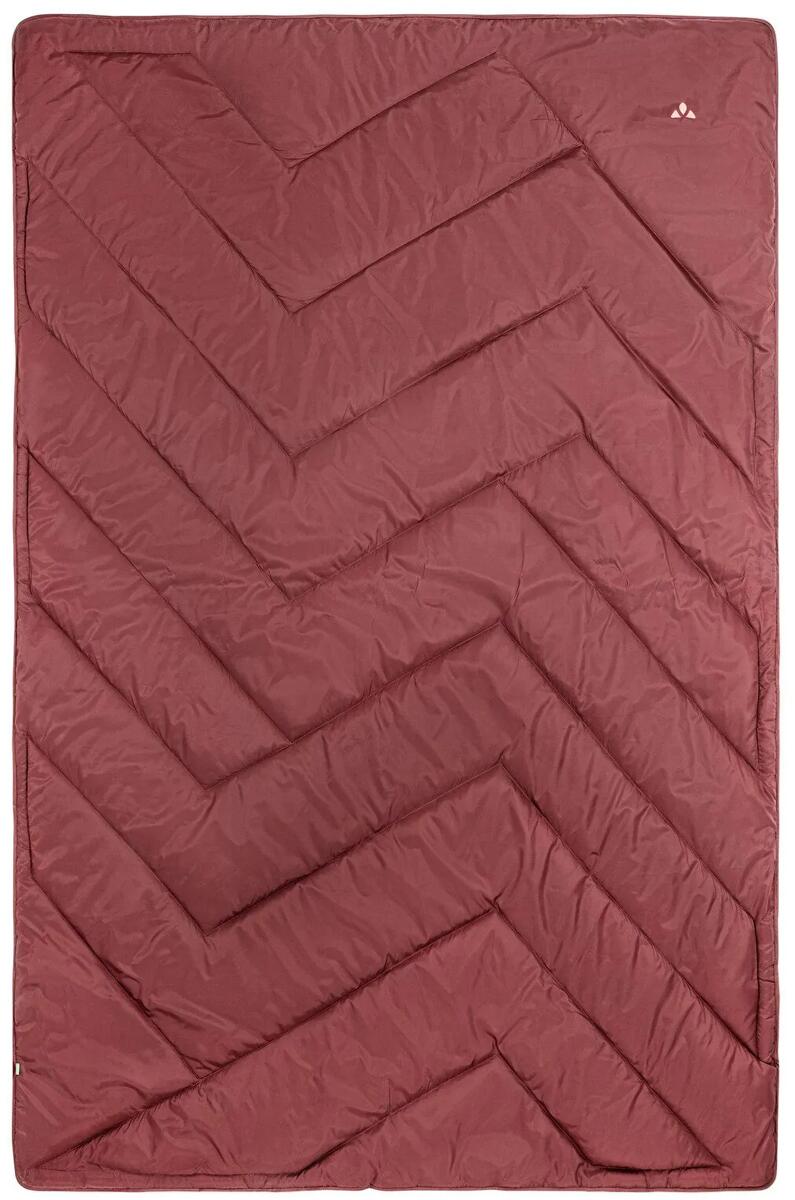 Bakside av Plangge 400 II turpledd 145x220 cm resirkulert polyester rød