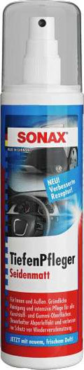Plast- og gummipleie silkematt spray 300 ml - Sonax forfra