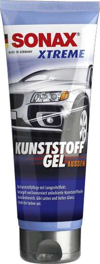 Plastpleie gel XTREME NanoPro utvendig 250 ml - Sonax for utside plast