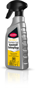 Plastpleie med UV-beskyttelse for kunststoffoverflater - Caramba for friske plastoverflater