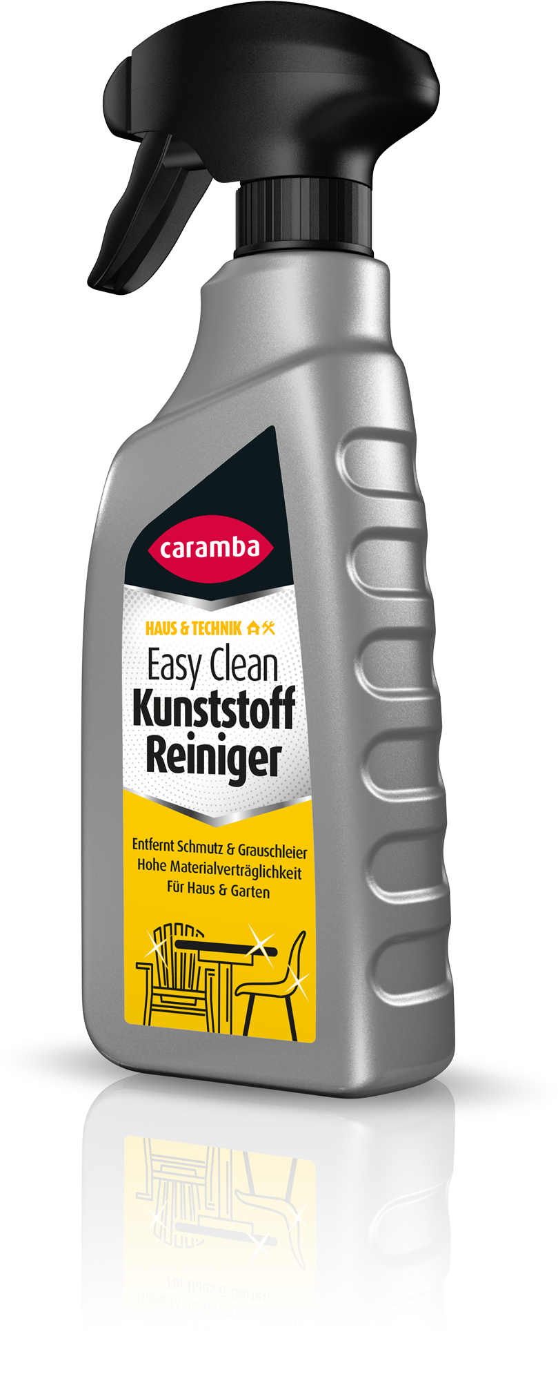 Plastrens Easy Clean for alle plastoverflater - Caramba forfra