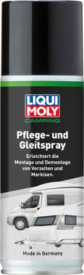 Pleie- og glispray for kederskinne og markise 200 ml Liqui Moly flaske