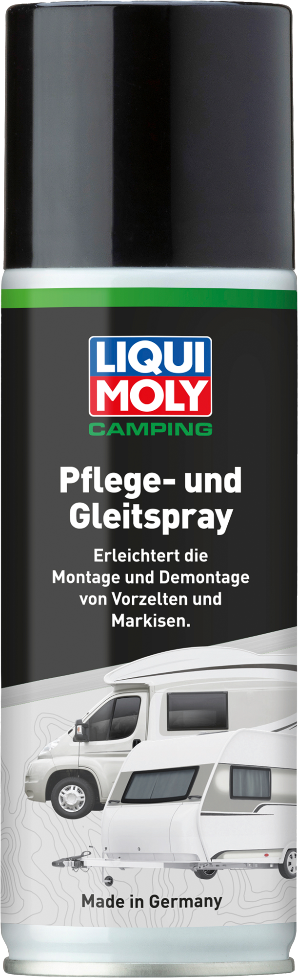 Pleie- og glispray for kederskinne og markise 200 ml Liqui Moly flaske