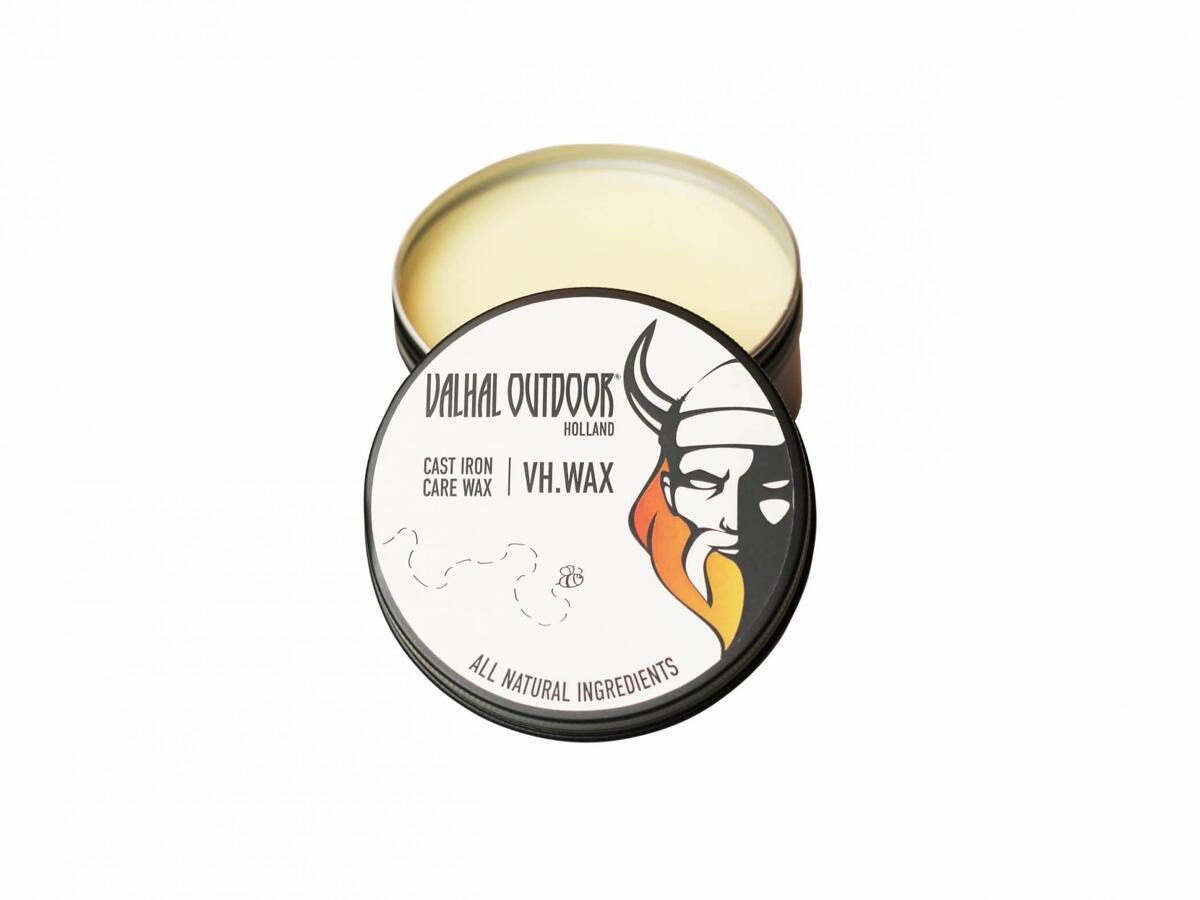 Pleiervoks for støpejern 125 g naturlige ingredienser - Valhal Outdoor forside