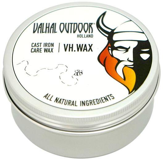Pleiervoks for støpejern 125 g naturlige ingredienser - Valhal Outdoor bakside