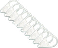 Pluggfeste i aluminium for bardun og stormline, 10-pakk sett