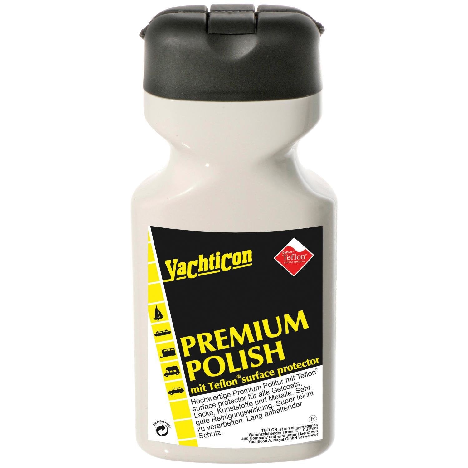 Poleringsmiddel med Teflon 500 ml for forsegling og polering Yachticon
