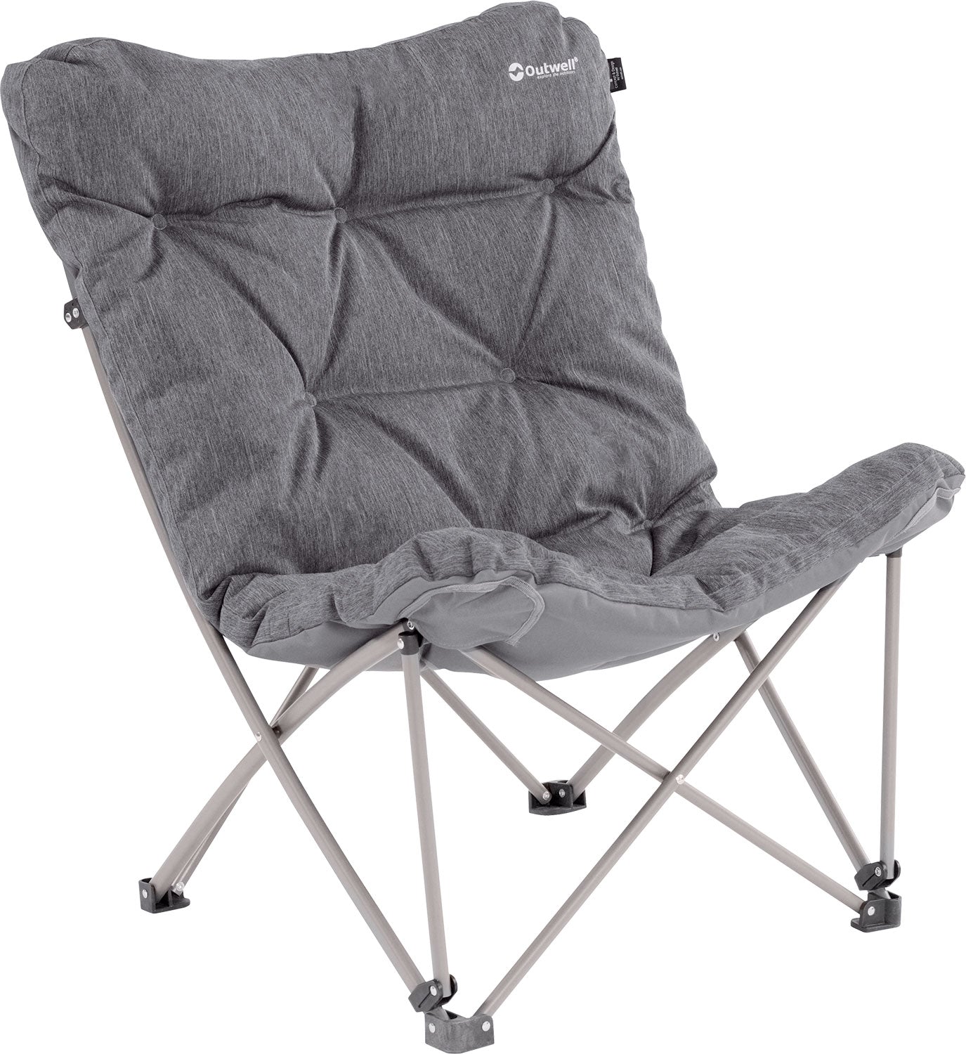 Polstret klappstol Fremont Lake 92x75x59 cm - Outwell foran