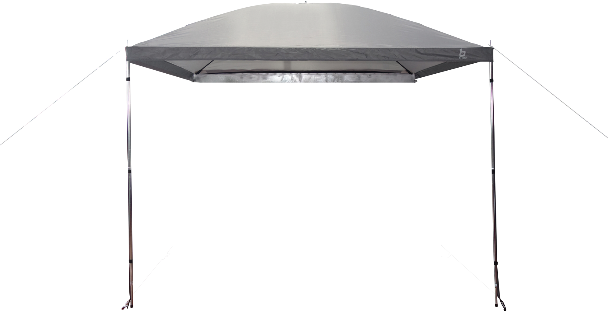 Pop-Up markise 260 x 240 cm 150D ripstop polyester - Bo-Camp montert på campingvogn