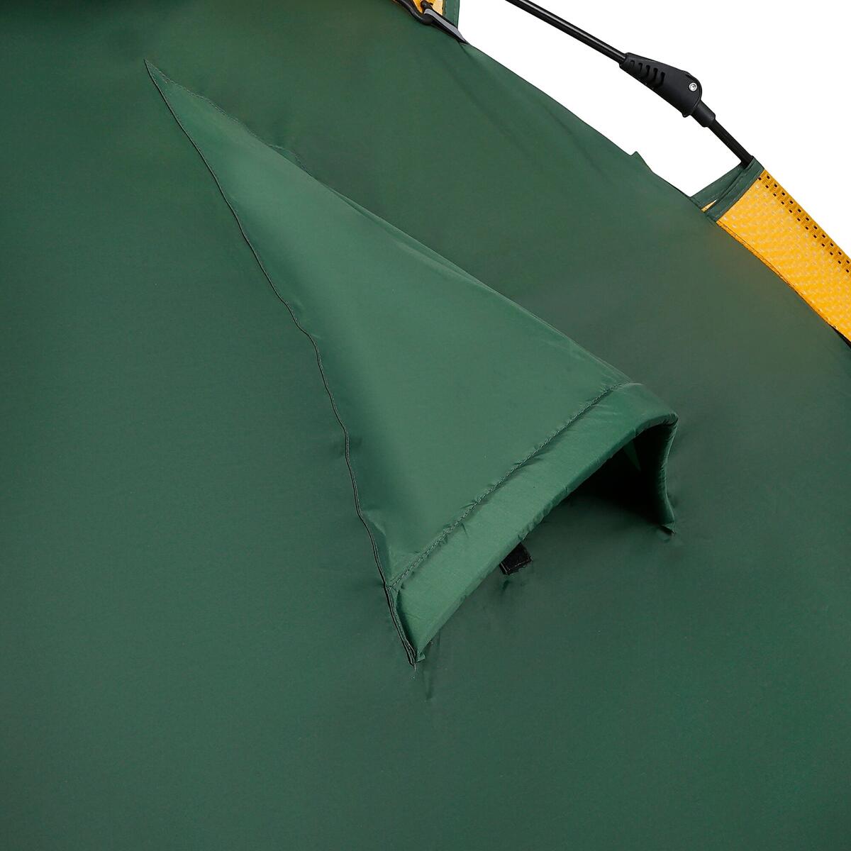 Pop-up-telt Instant Tent for 3 personer nærbilde av fiberglasstenger