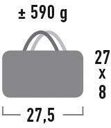 Popup-myggnett Savanne 200x220 cm hvit - High Peak detalj