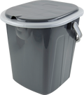 Portabelt campingtoalett kvadratisk 34x36,5 cm 1 kg - Bo-Camp forfra