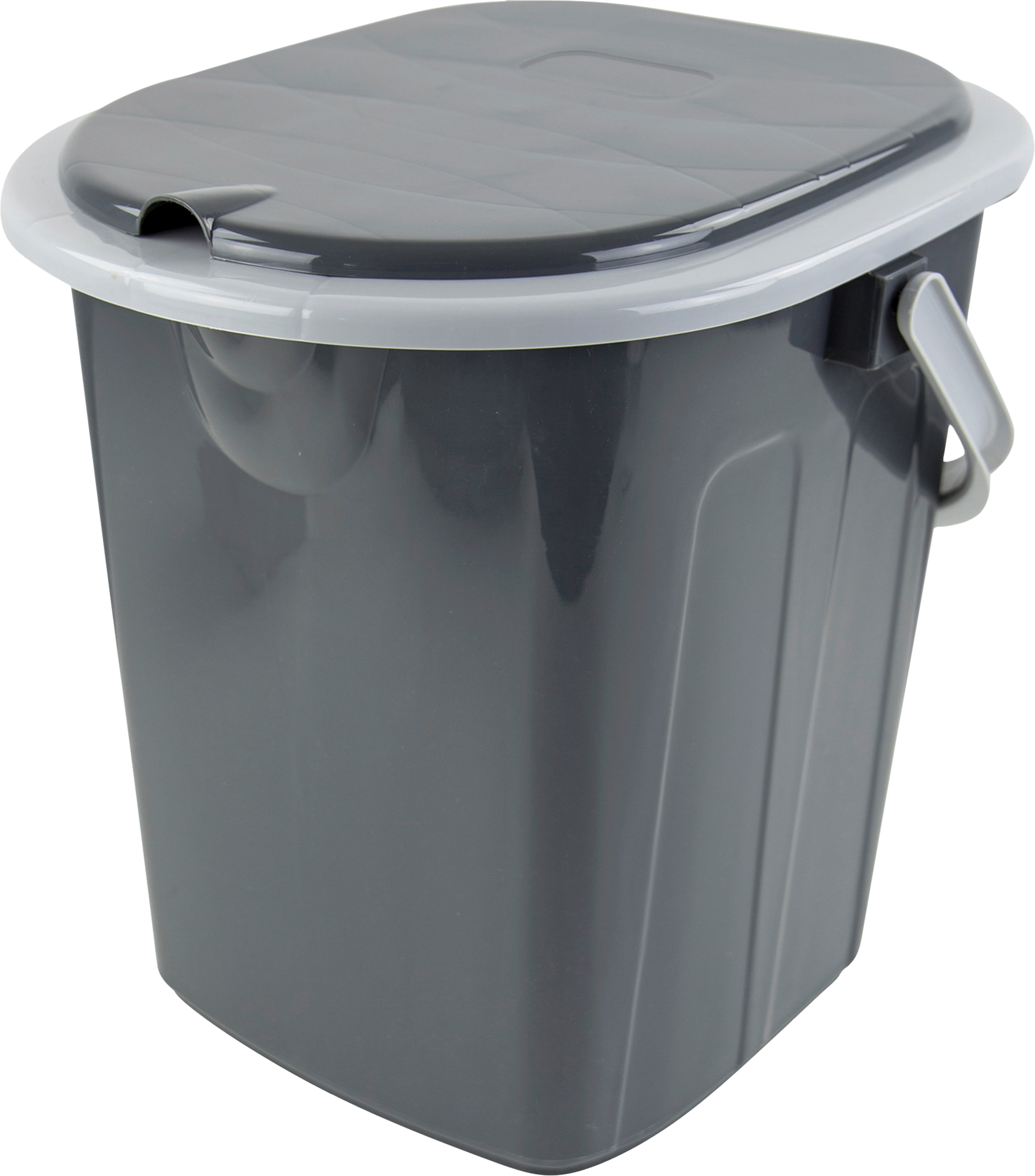 Portabelt campingtoalett kvadratisk 34x36,5 cm 1 kg - Bo-Camp forfra