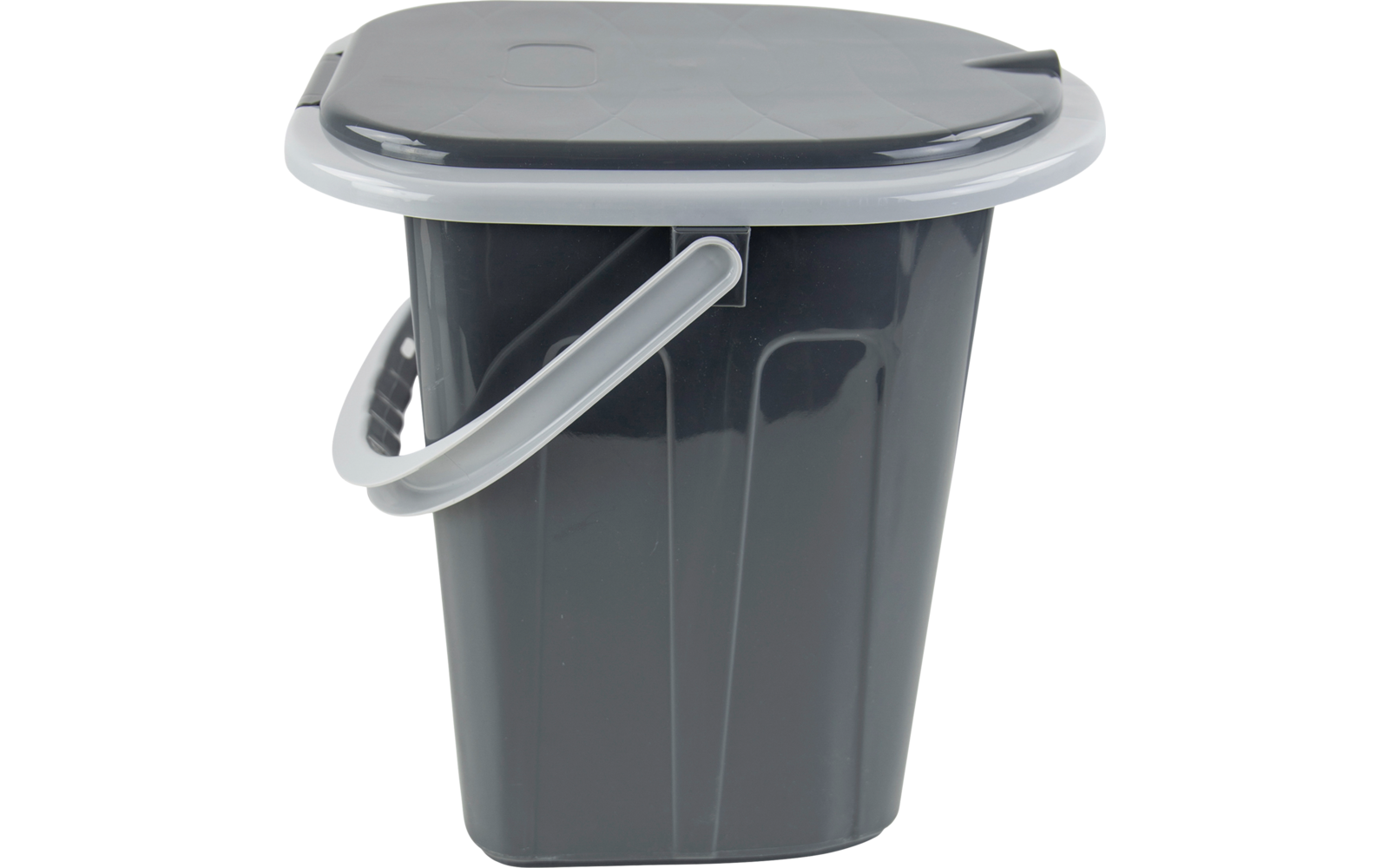 Portabelt campingtoalett kvadratisk 34x36,5 cm 1 kg - Bo-Camp sideview