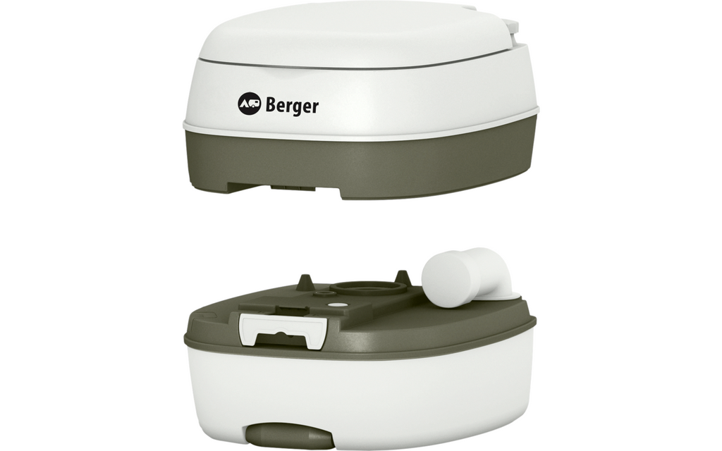 Portabelt campingtoalett Nolira Deluxe startsett med tilbehør WC Soft toalettpapir