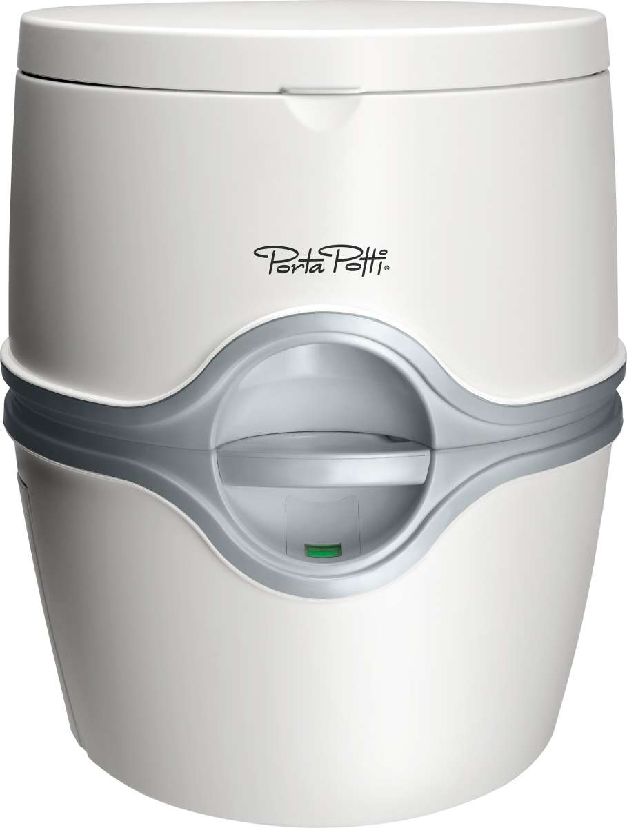 Portabelt campingtoalett Porta Potti 565 med nivåindikator for campingbruk