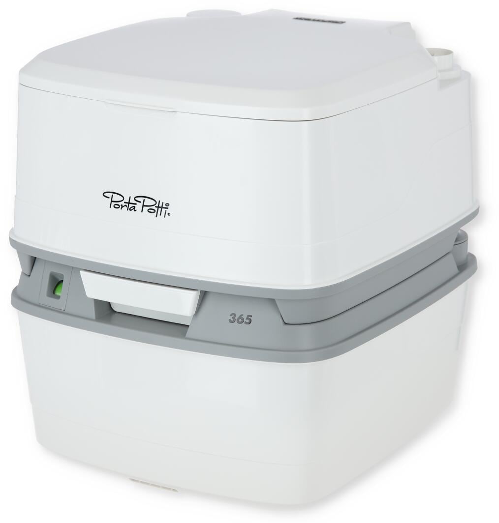 Portabelt toalett Porta Potti 365 hvit forfra