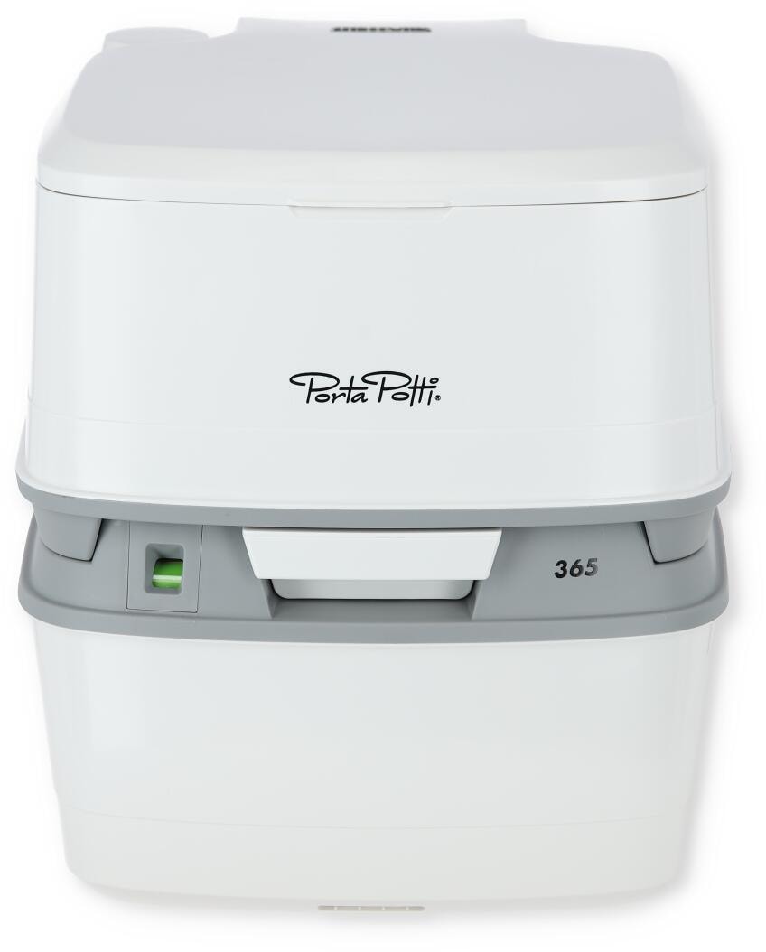 Portabelt toalett Porta Potti 365 hvit bakside