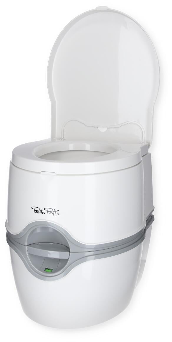 Portabelt toalett Porta Potti 565P stempelpumpe detalj av pumpe