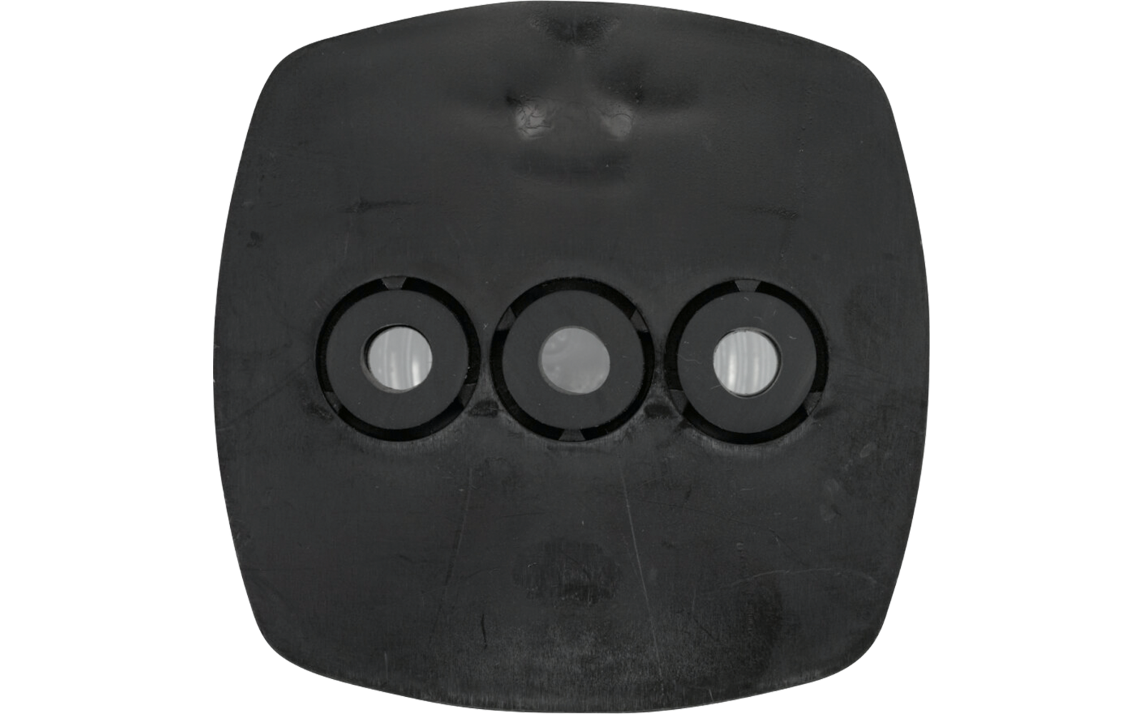 Posisjonslykt halogen 12/24V hvit 62 x 62 mm - Hella bakside