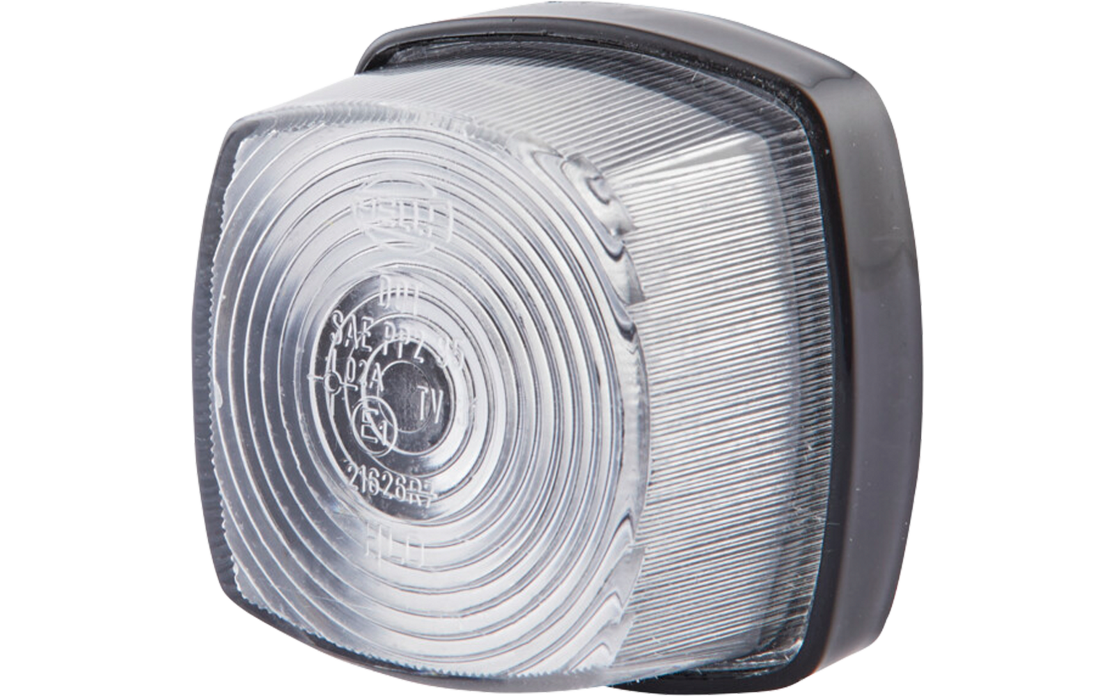 Montert posisjonslykt halogen 12/24V hvit 62 x 62 mm - Hella på kjøretøy