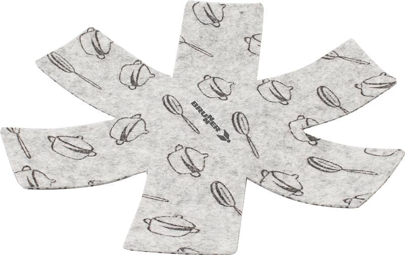 Potguard gryte- og pannebeskyttelse i polyesterfilt, 3-pk forfra