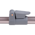 Power Grip hurtigspennersystem for rundstenger 25 mm fra Brand montert