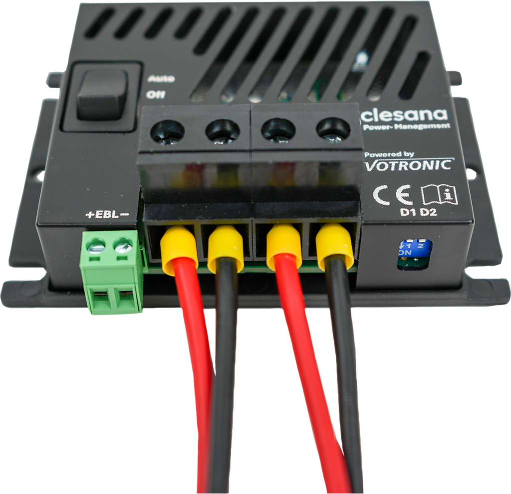 Power-Management inkl. kabel for C1 tørrtoalett - Clesana forside