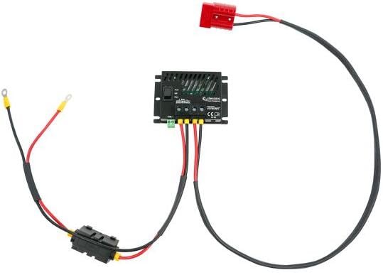 Power Management installasjonssett med kabel 12V 2A - Clesana bakside