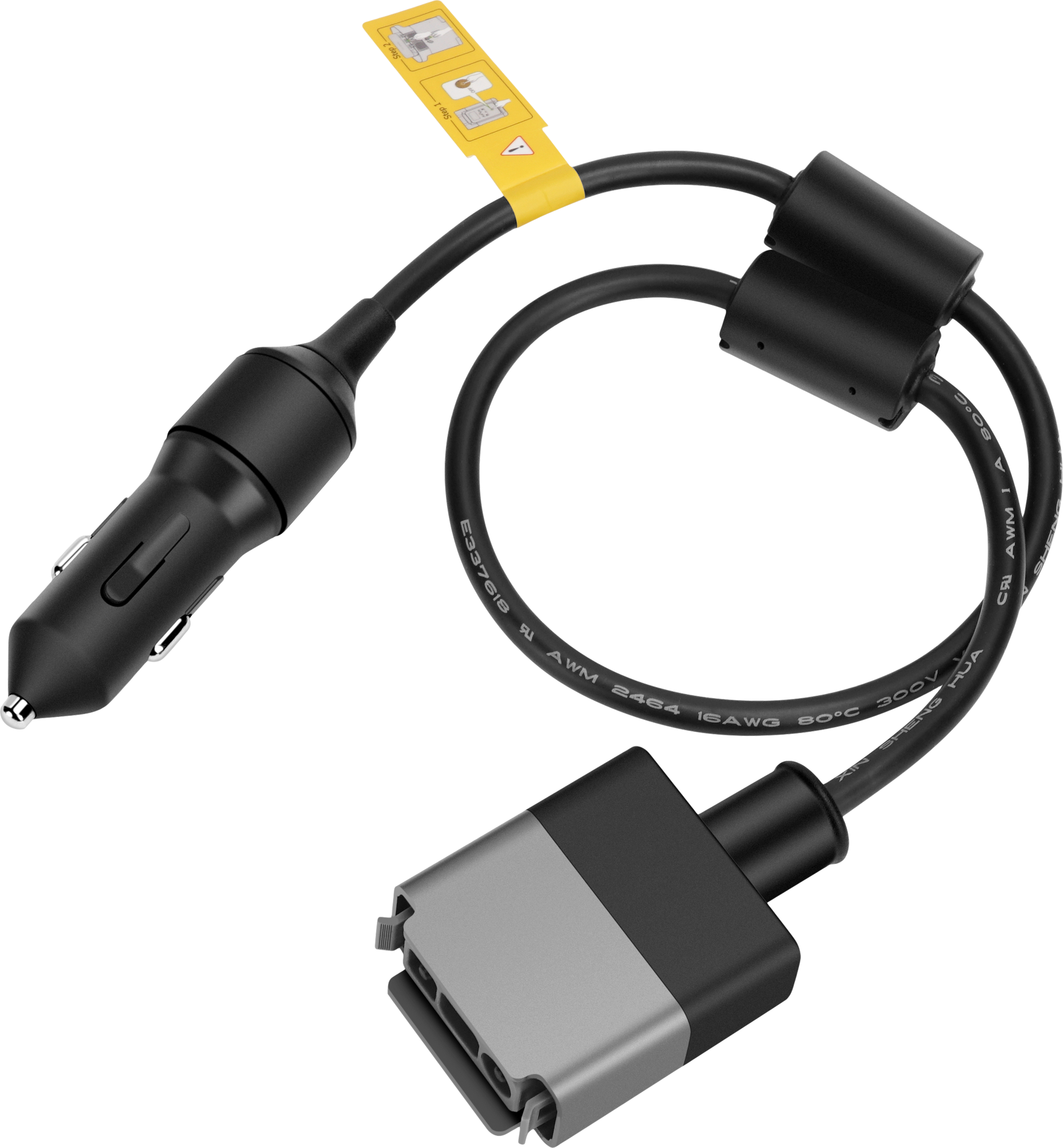 Power Stream adapterkabel til River-serie og Delta Mini EcoFlow forfra