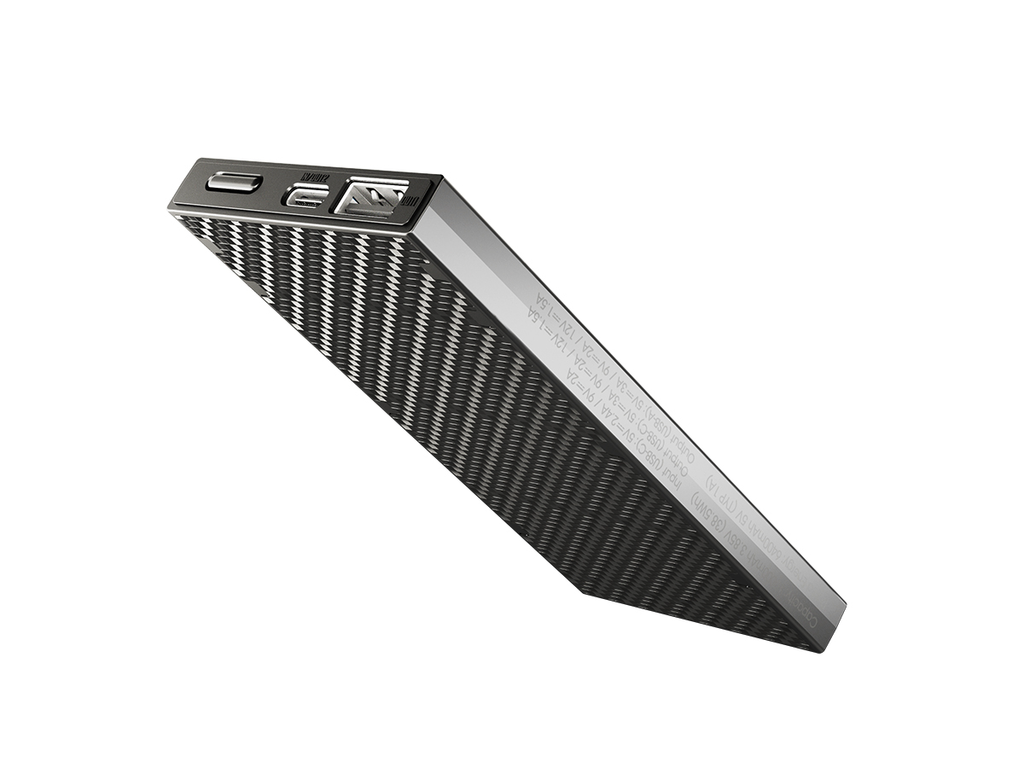 Powerbank NB 10000 mAh karbon USB-C PD QC 3.0 - Nitecore forfra