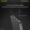 Detalj av karbonramme på Powerbank NB 10000 mAh karbon USB-C PD QC 3.0 - Nitecore