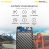 Powerbank NB 10000 mAh karbon USB-C PD QC 3.0 - Nitecore montert i bruk