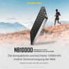 Powerbank NB 10000 mAh karbon USB-C PD QC 3.0 - Nitecore sideprofil