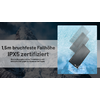 Powerbank Summit 10000 mAh karbonhus IPX5 visning av kapasitetsindikator