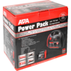Powerpack med kompressor 12V 250A 7000mAh - APA nærbilde av kontrollpanel