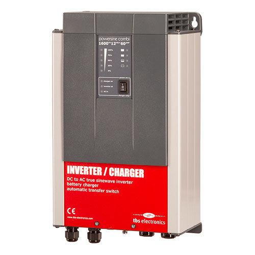Powersine Combi PSC1600-12-60 vekselretter 1300 W 12V front