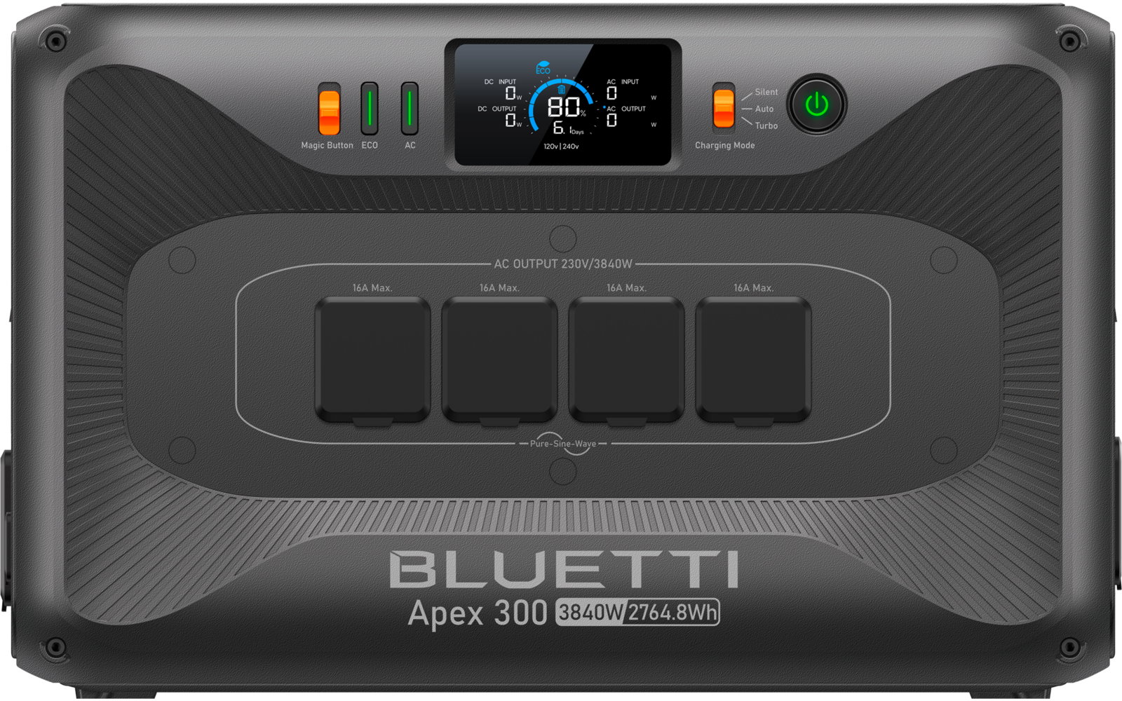 Powerstation Apex 300 med UPS-funksjon detaljbilde
